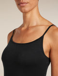 Women's Merino 150 Siren Bra Cami Black - 9