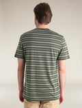 Men's Merino Blend Wave T-Shirt Stripe  - 2