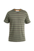 Men's Merino Blend Wave T-Shirt Stripe  - 6