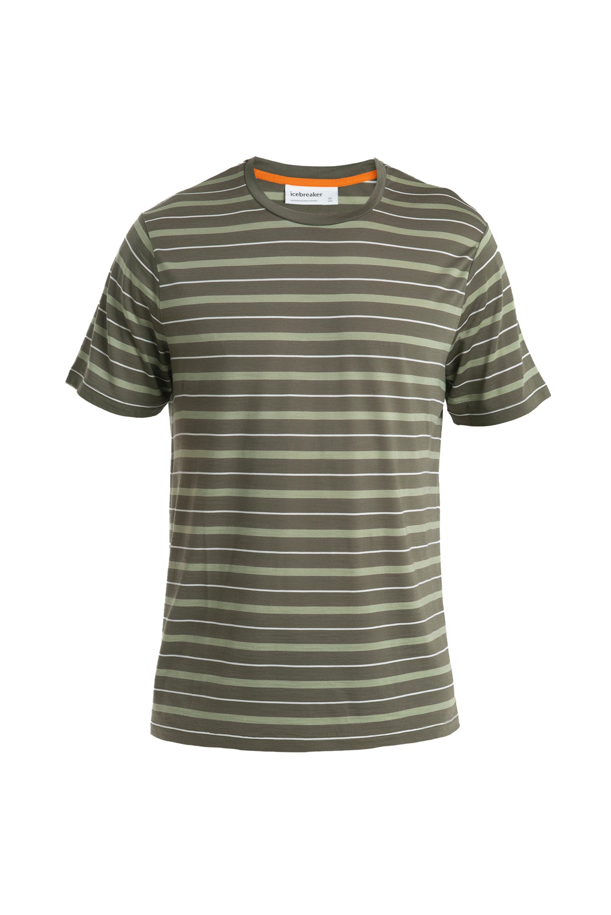 Men's Merino Blend Wave T-Shirt Stripe  - 6