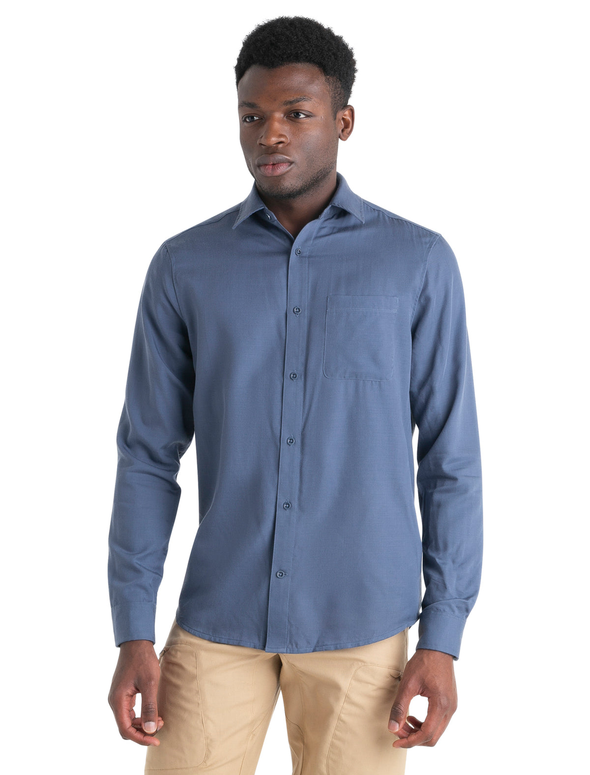 Men's Merino Steveston Long Sleeve Shirt Dawn - 1