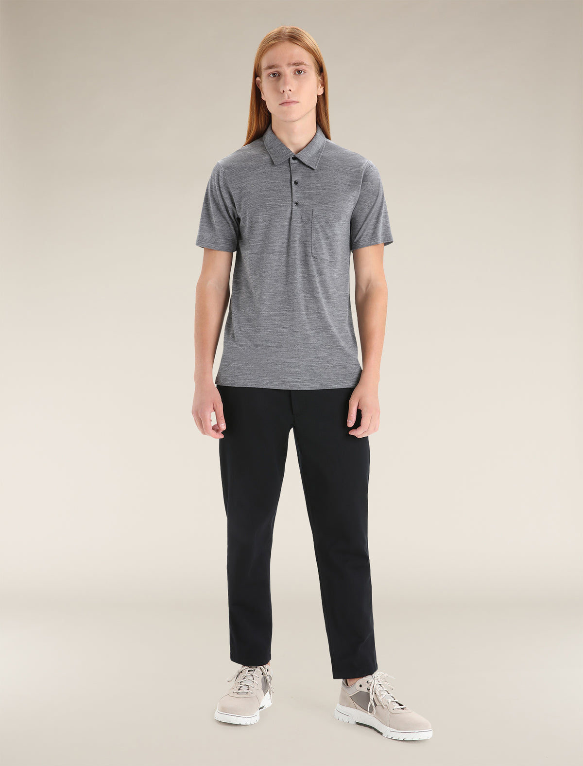 Men's Merino Blend Drayden Polo  - 3