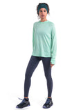 Women's 125 Cool-Lite™ Merino Blend Sphere Long Sleeve Hoodie Glass - 3