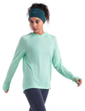 Women's 125 Cool-Lite™ Merino Blend Sphere Long Sleeve Hoodie Glass - 4