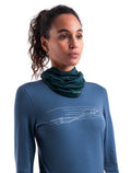 Unisex Cool-Lite™ Merino Blend Flexi Chute Fathom Green - 3