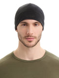 Unisex Cool-Lite™ Merino Blend Flexi Beanie Black - 5