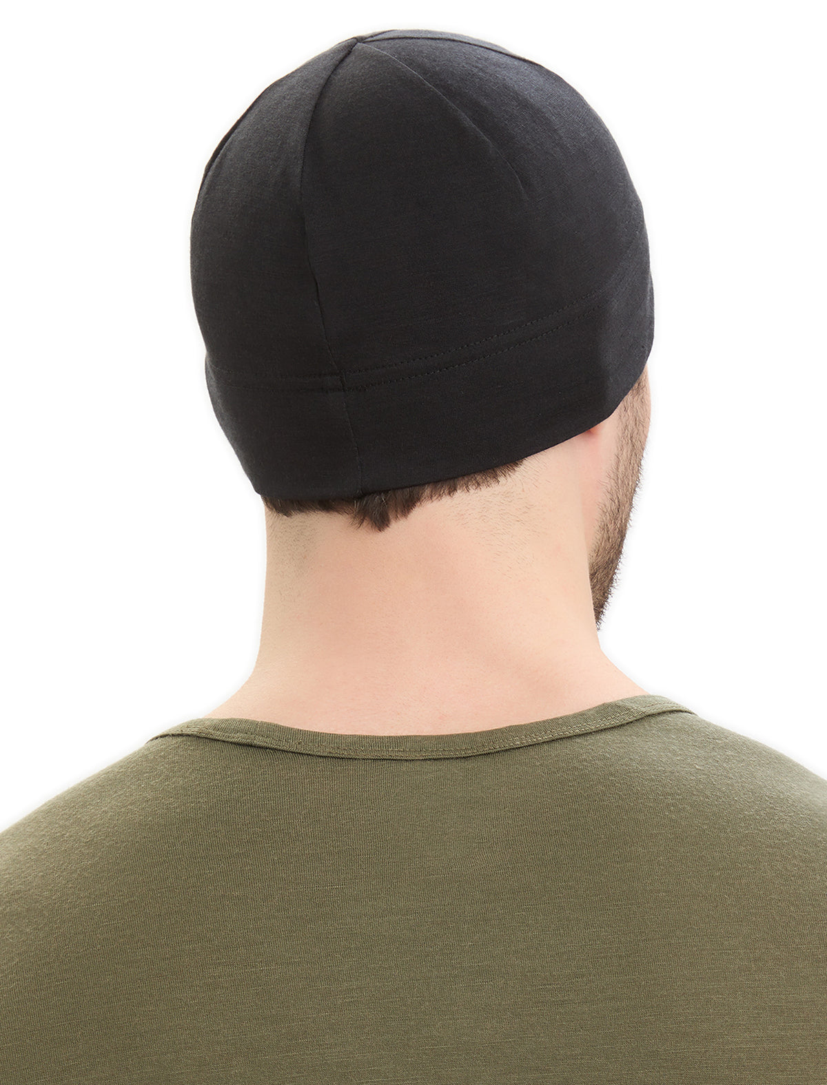 Unisex Cool-Lite™ Merino Blend Flexi Beanie Black - 7