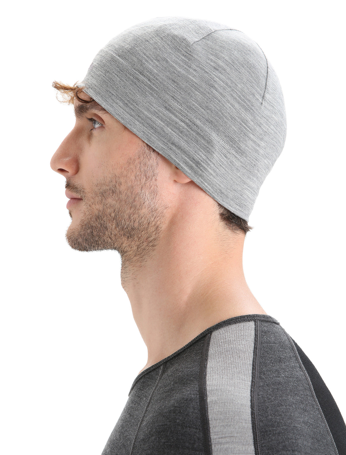 Unisex Cool-Lite™ Merino Blend Flexi Beanie Metro Heather - 6