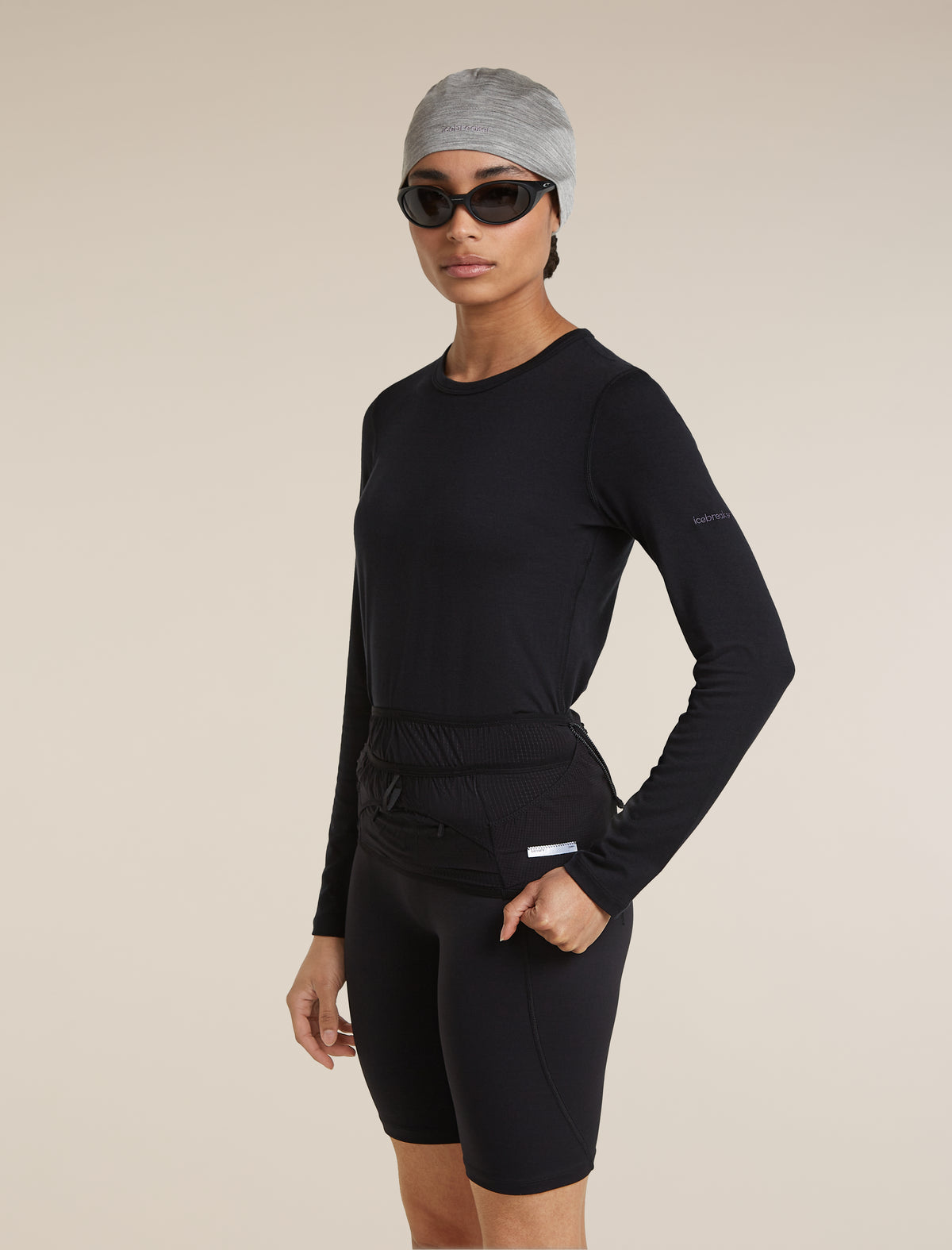 Unisex Cool-Lite™ Merino Blend Flexi Beanie Metro Heather - 3