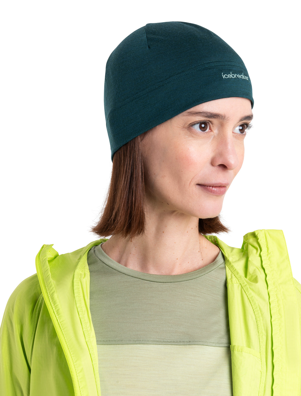 Unisex Cool-Lite™ Merino Blend Flexi Beanie Fathom Green - 7