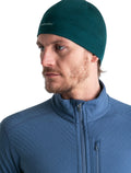 Unisex Cool-Lite™ Merino Blend Flexi Beanie Fathom Green - 5