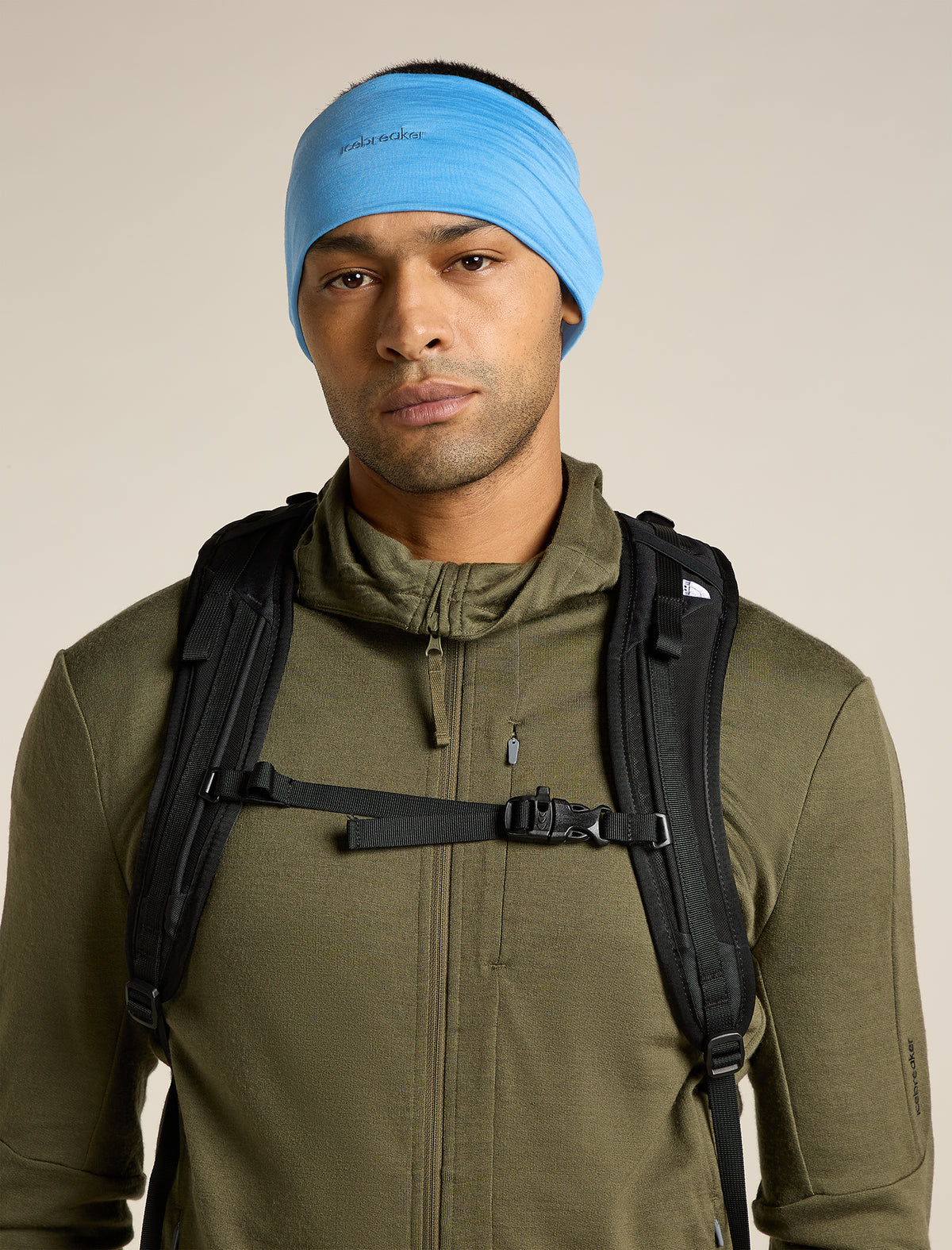 Unisex Cool-Lite™ Merino Blend Flexi Headband Arctic - 1