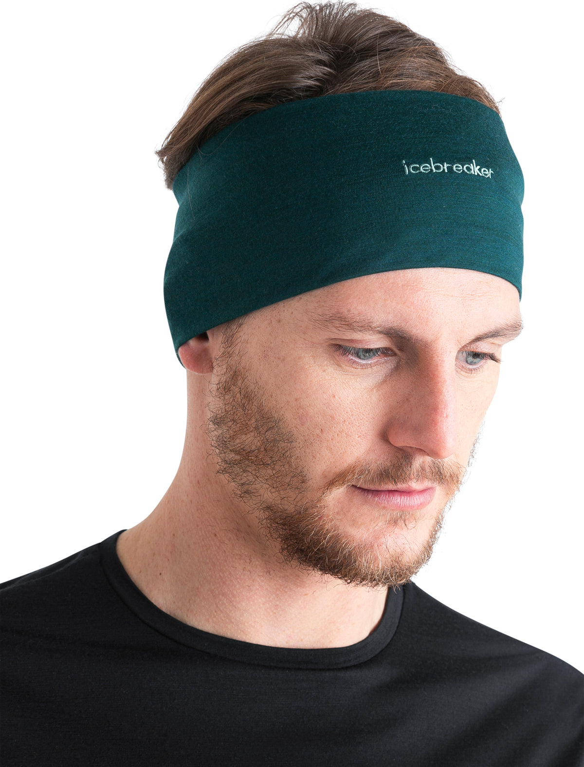 Unisex Cool-Lite™ Merino Blend Flexi Headband Fathom Green - 5