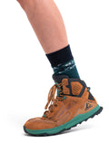 Men's Merino Hike+ Medium Crew Socks Sedimentary Fathom Green/Black - 3