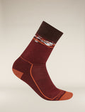 Men's Merino Hike+ Medium Crew Socks Sedimentary  - 4