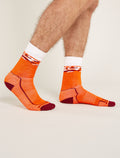 Men's Merino Hike+ Medium Crew Socks Sedimentary  - 2