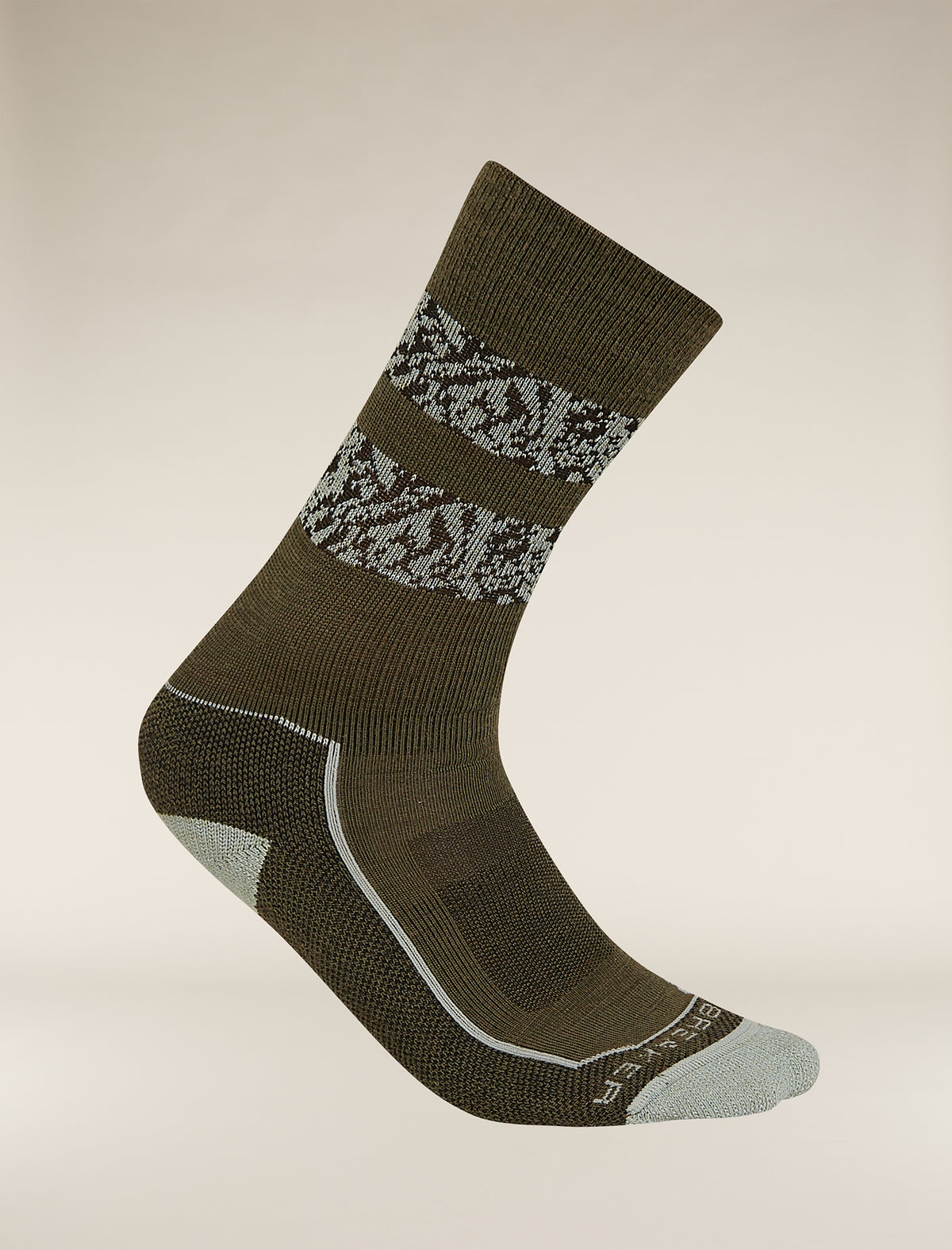 Men's Merino Hike+ Light Crew Socks Natural Summit  - 4