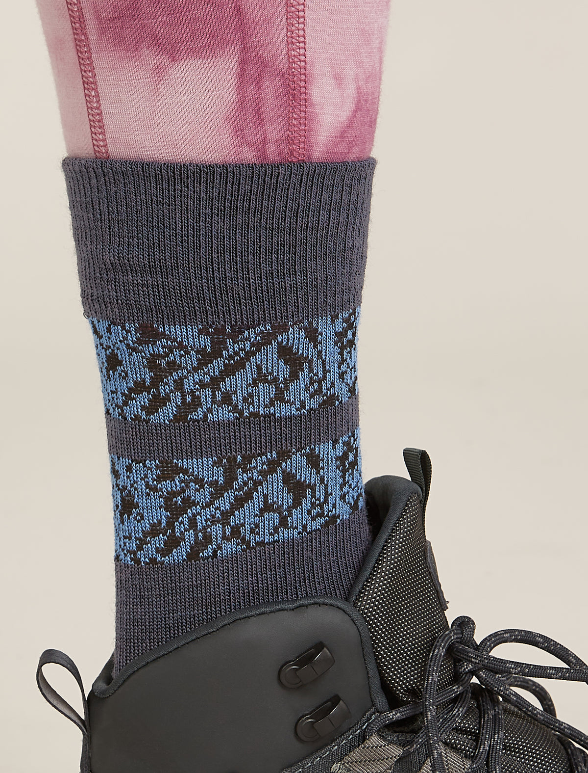 Women's Merino Hike+ Light Crew Socks Natural Summit  - 1