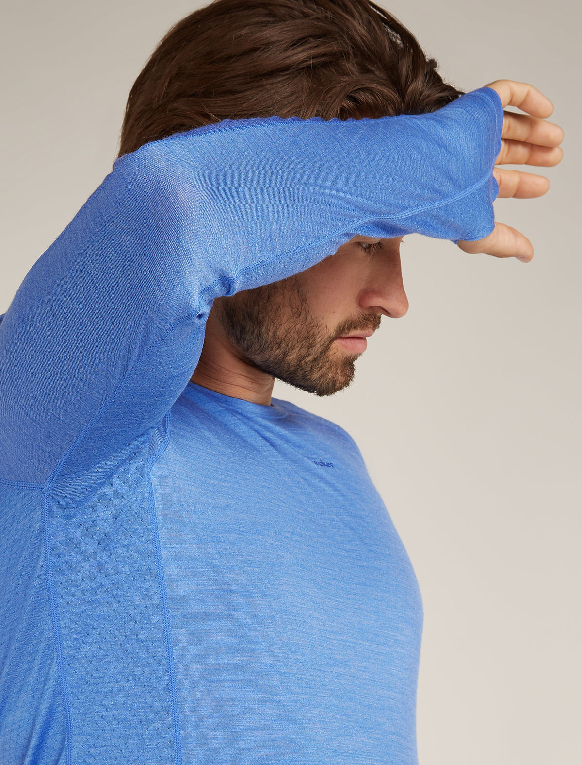 Men's 125 ZoneKnit™ Long Sleeve Crewe Thermal Top Baja - 8