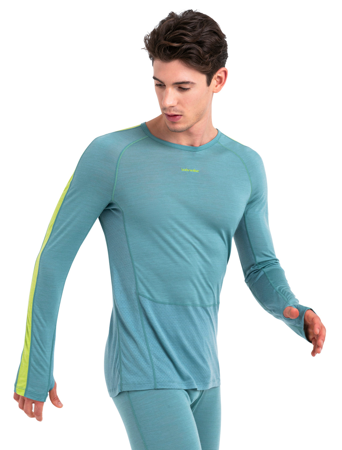 Men's 125 ZoneKnit™ Long Sleeve Crewe Thermal Top  - 4