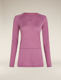 Women's 125 ZoneKnit™ Long Sleeve Crewe Thermal Top Deco - 9