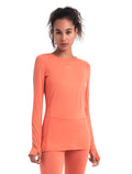 Women's 125 ZoneKnit™ Long Sleeve Crewe Thermal Top  - 1