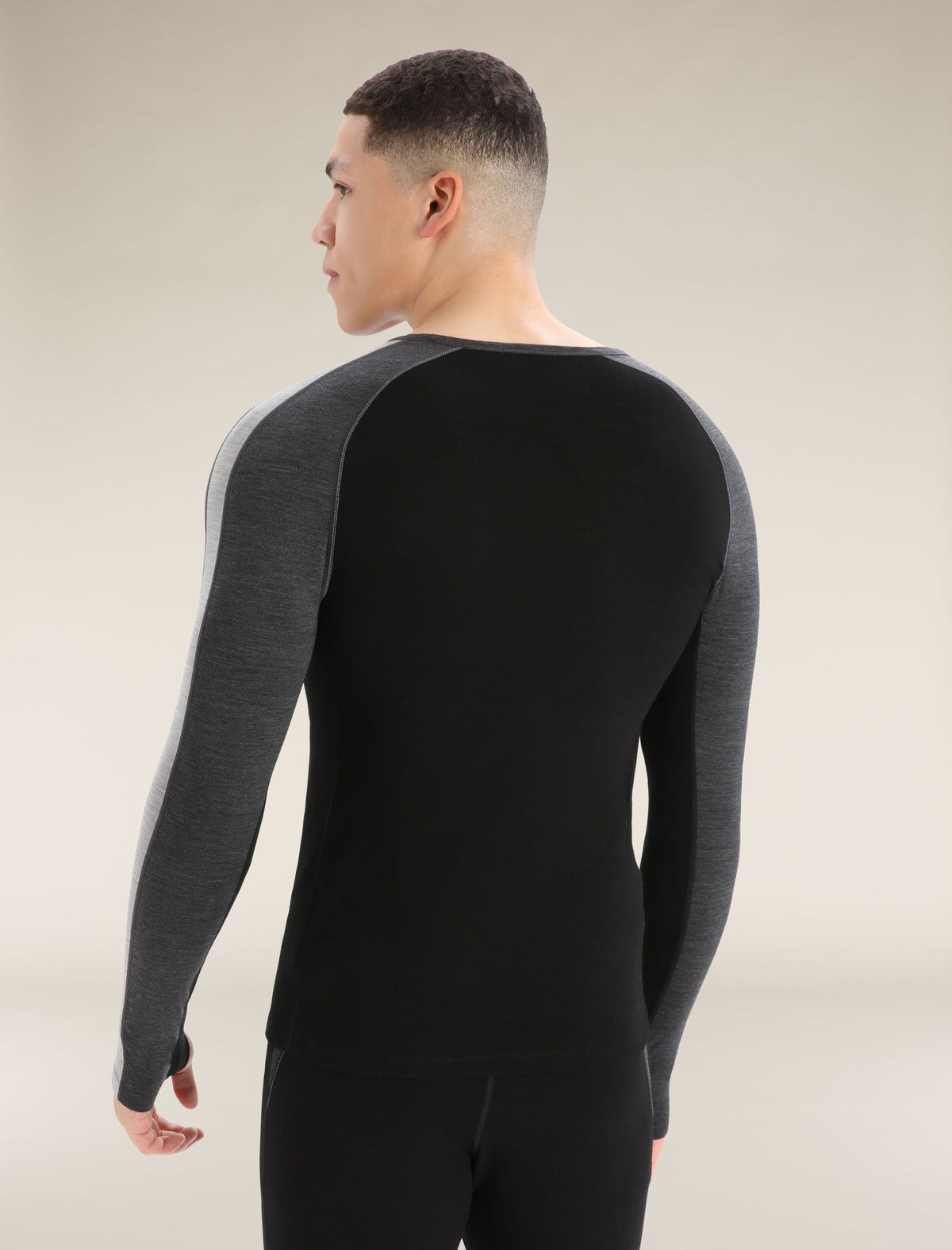 Men's 200 ZoneKnit™ Long Sleeve Crewe Thermal Top  - 2