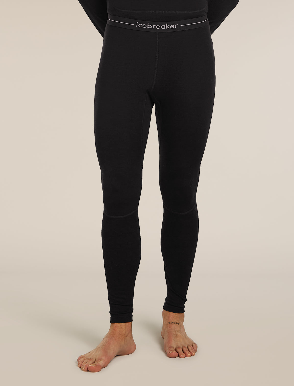 Men's Merino 200 ZoneKnit™ Thermal Leggings Black - 1