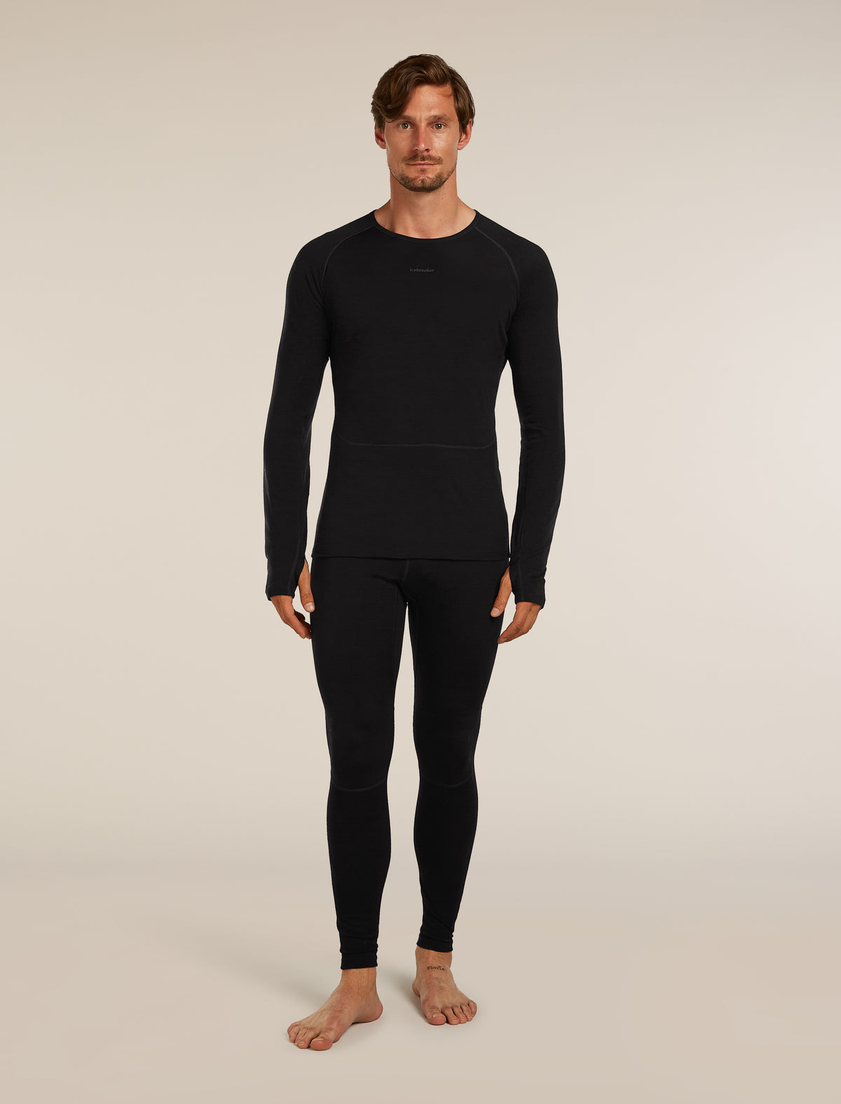 Men's Merino 200 ZoneKnit™ Thermal Leggings Black - 3