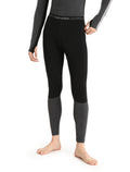Men's Merino 200 ZoneKnit™ Thermal Leggings Black/Jet Heather - 7