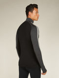Men's 260 ZoneKnit™ Long Sleeve Half Zip Thermal Top Jet Heather/Black - 2