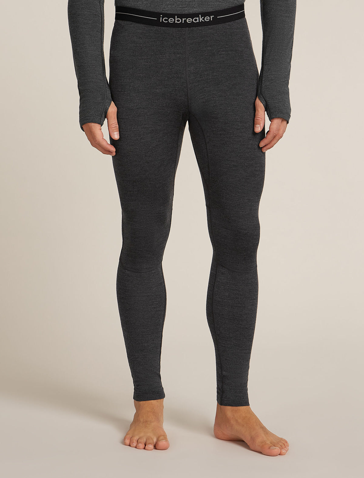 Men's 260 ZoneKnit™ Thermal Leggings Jet Heather - 1