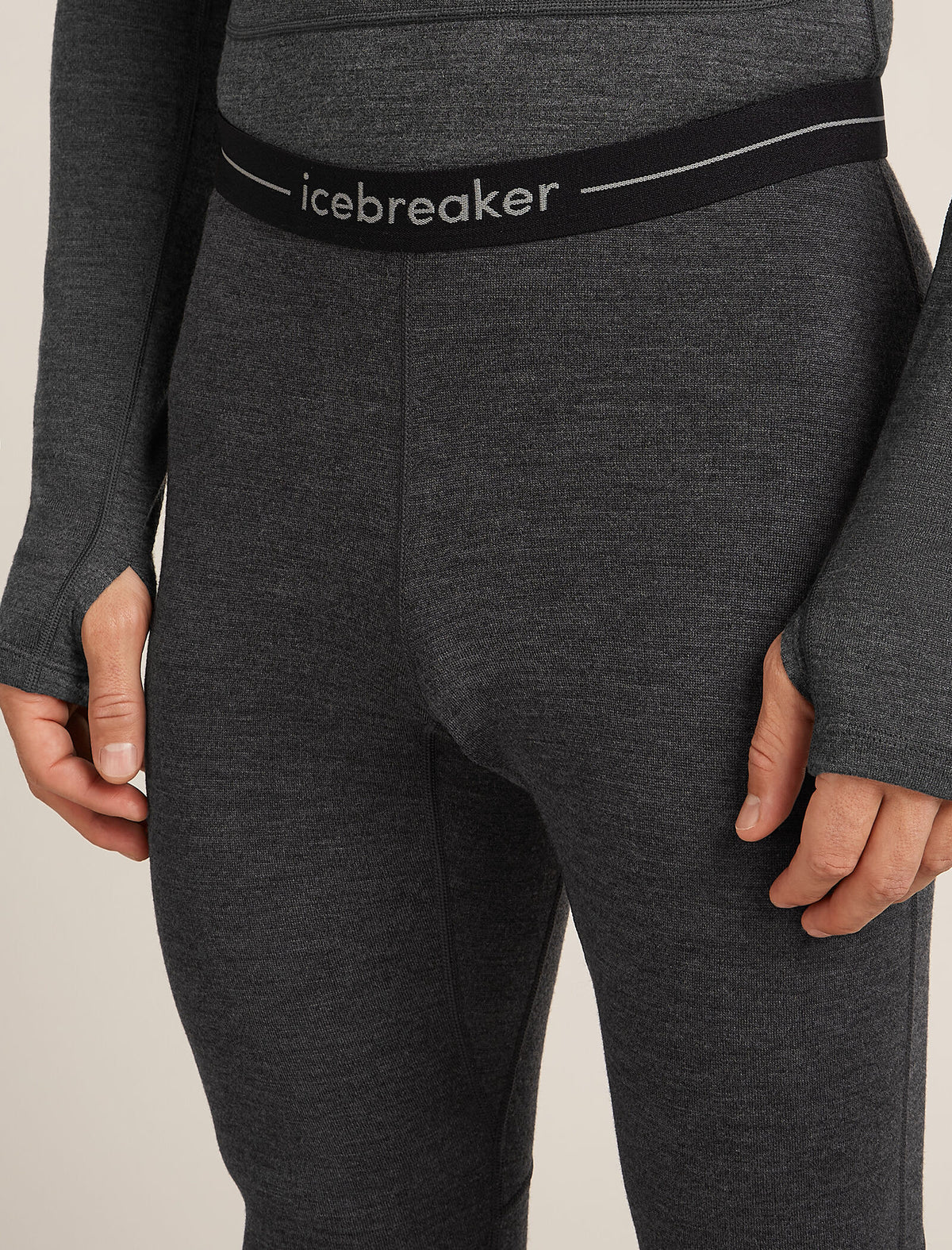 Men's 260 ZoneKnit™ Thermal Leggings Jet Heather - 5