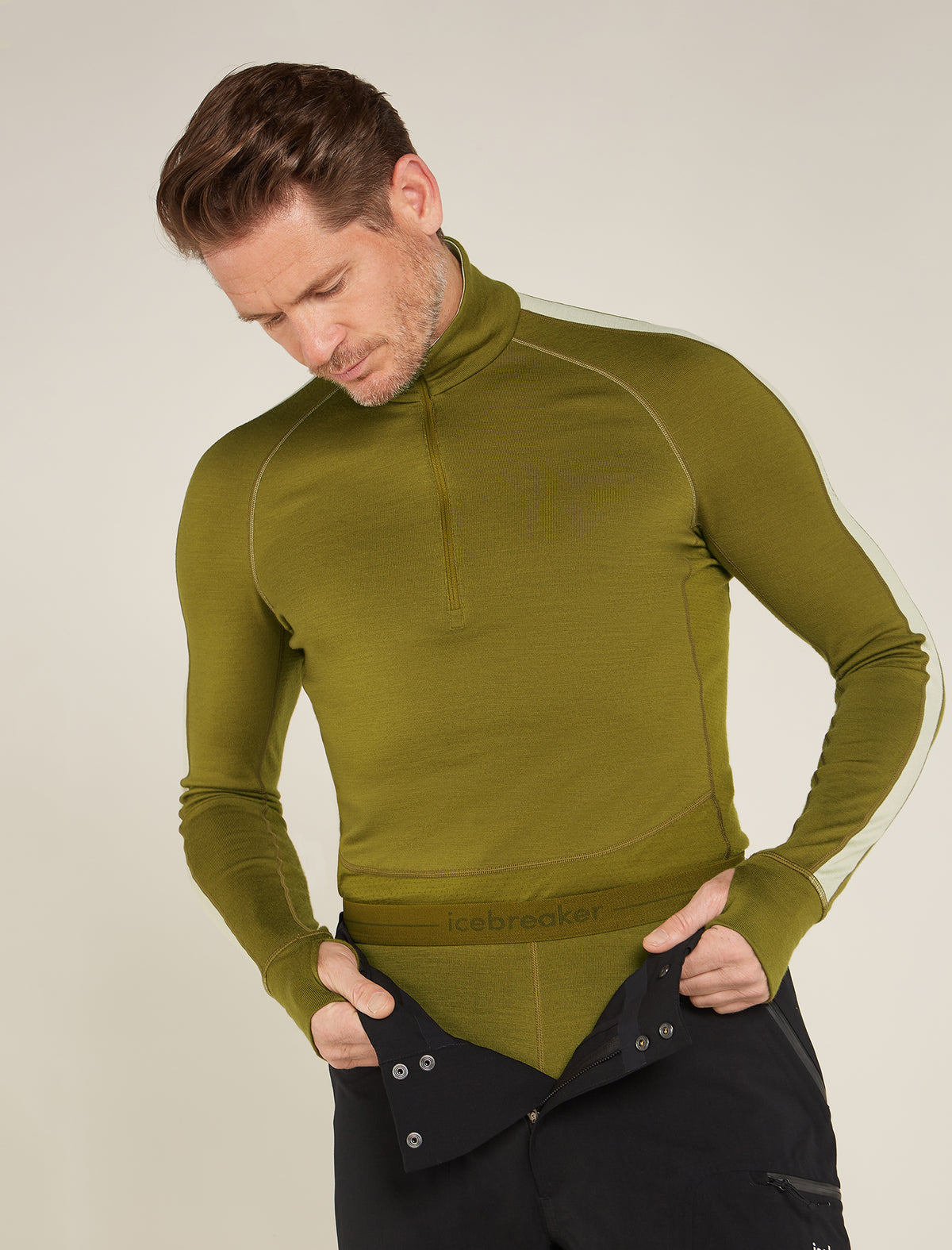 Men's 260 ZoneKnit™ Thermal Leggings Algae - 4