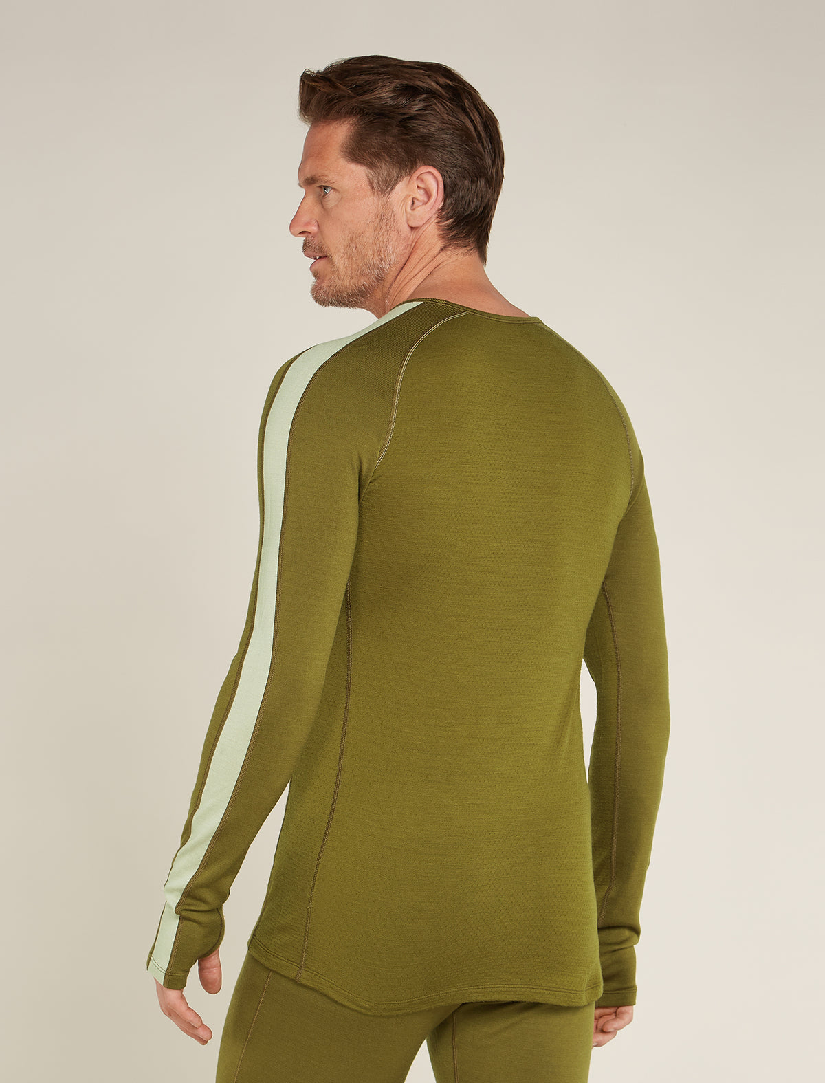 Men's 260 ZoneKnit™ Long Sleeve Crewe Thermal Top Algae - 2