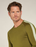 Men's 260 ZoneKnit™ Long Sleeve Crewe Thermal Top Algae - 8
