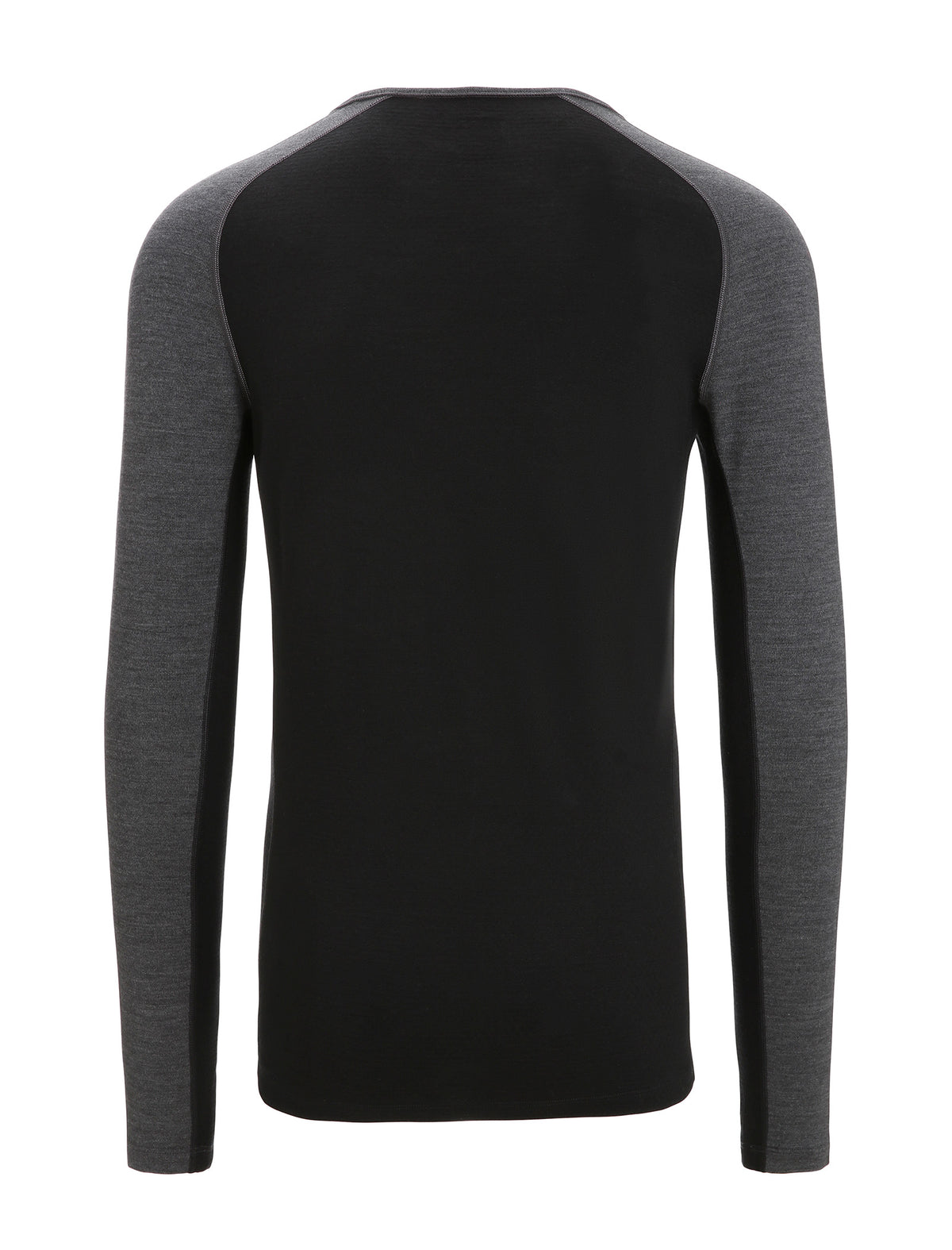 Men's 260 ZoneKnit™ Long Sleeve Crewe Thermal Top Jet Heather/Black - 8