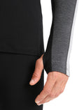 Men's 260 ZoneKnit™ Long Sleeve Crewe Thermal Top Jet Heather/Black - 7