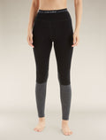 Women's 260 ZoneKnit™ Thermal Leggings Black/Jet Heather - 1