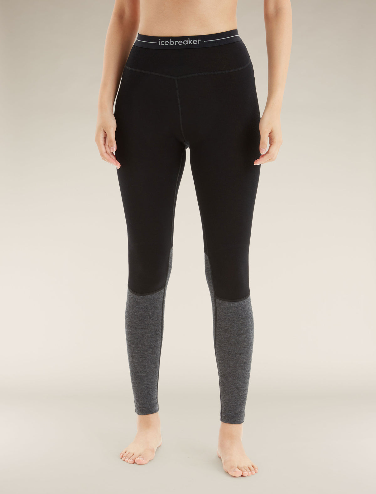 Women's 260 ZoneKnit™ Thermal Leggings Black/Jet Heather - 1