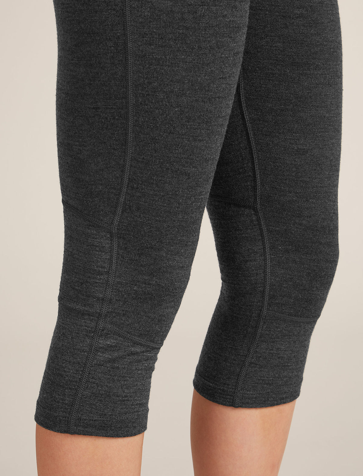 Women's Merino 260 ZoneKnit™ 3/4 Thermal Leggings Jet Heather - 7
