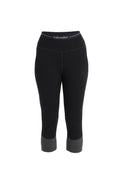 Women's Merino 260 ZoneKnit™ 3/4 Thermal Leggings Black/Jet Heather - 7