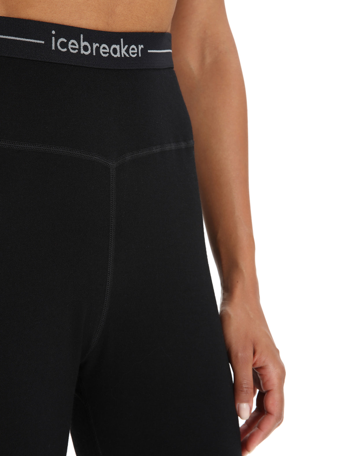 Women's Merino 260 ZoneKnit™ 3/4 Thermal Leggings Black/Jet Heather - 4