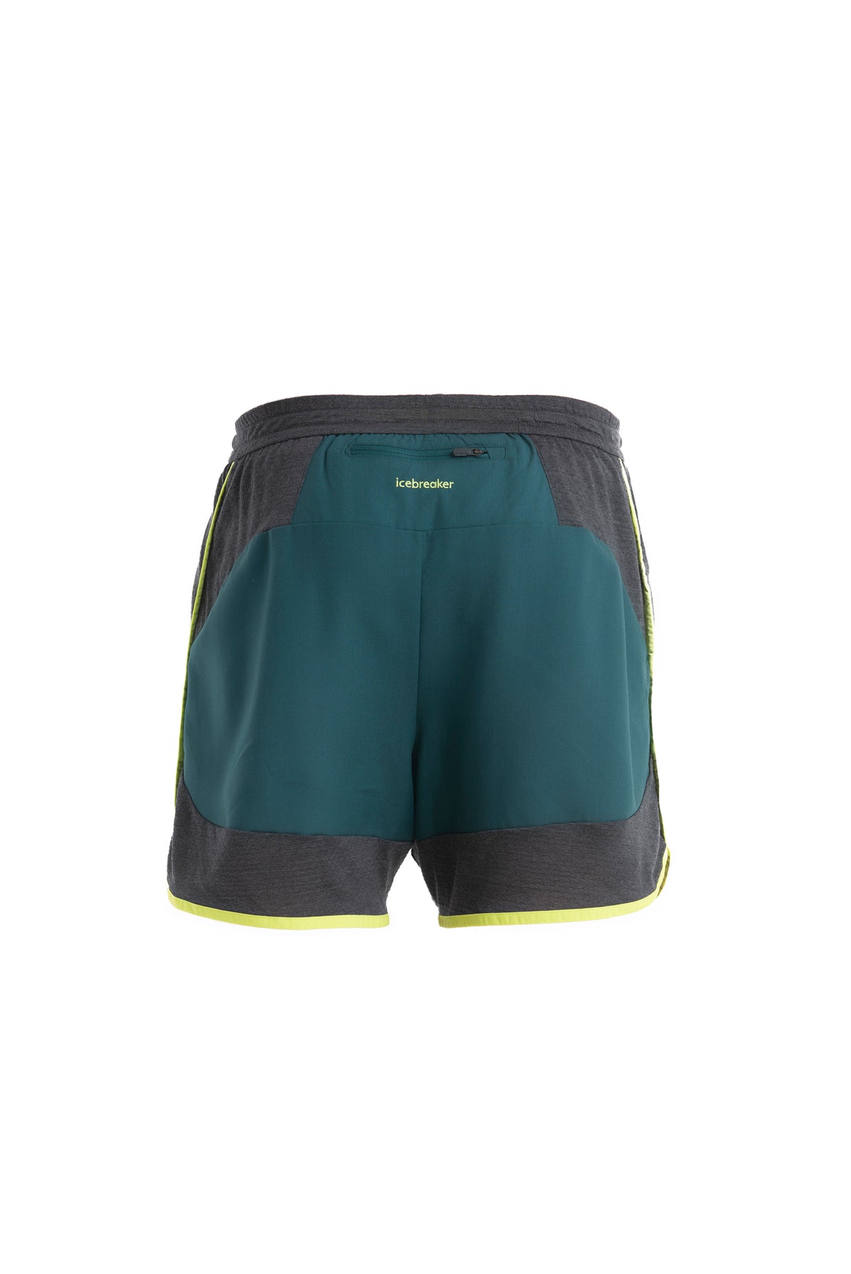 Men's ZoneKnit™ Merino Blend Shorts Fathom Green/Jet Heather - 7
