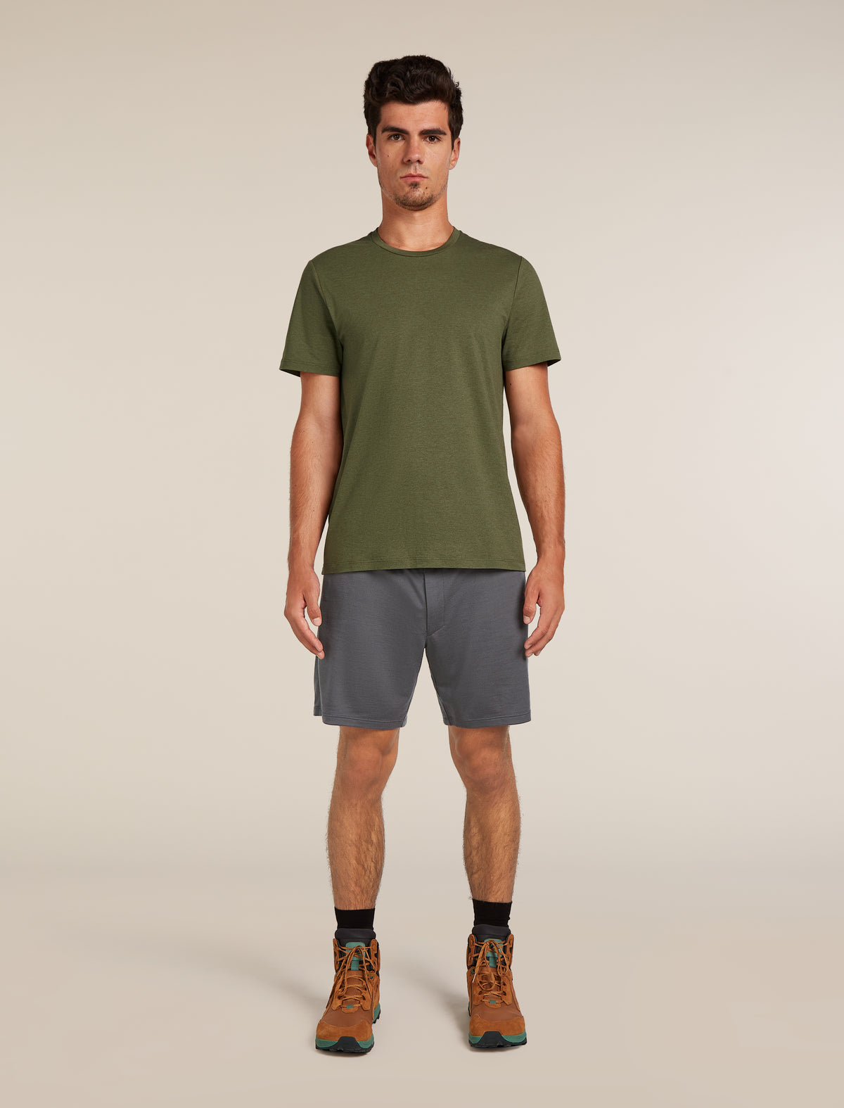 Men's Central Classic Short Sleeve T-Shirt Loden - 3
