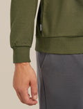 Men's Central Long Sleeve Sweatshirt Loden - 7