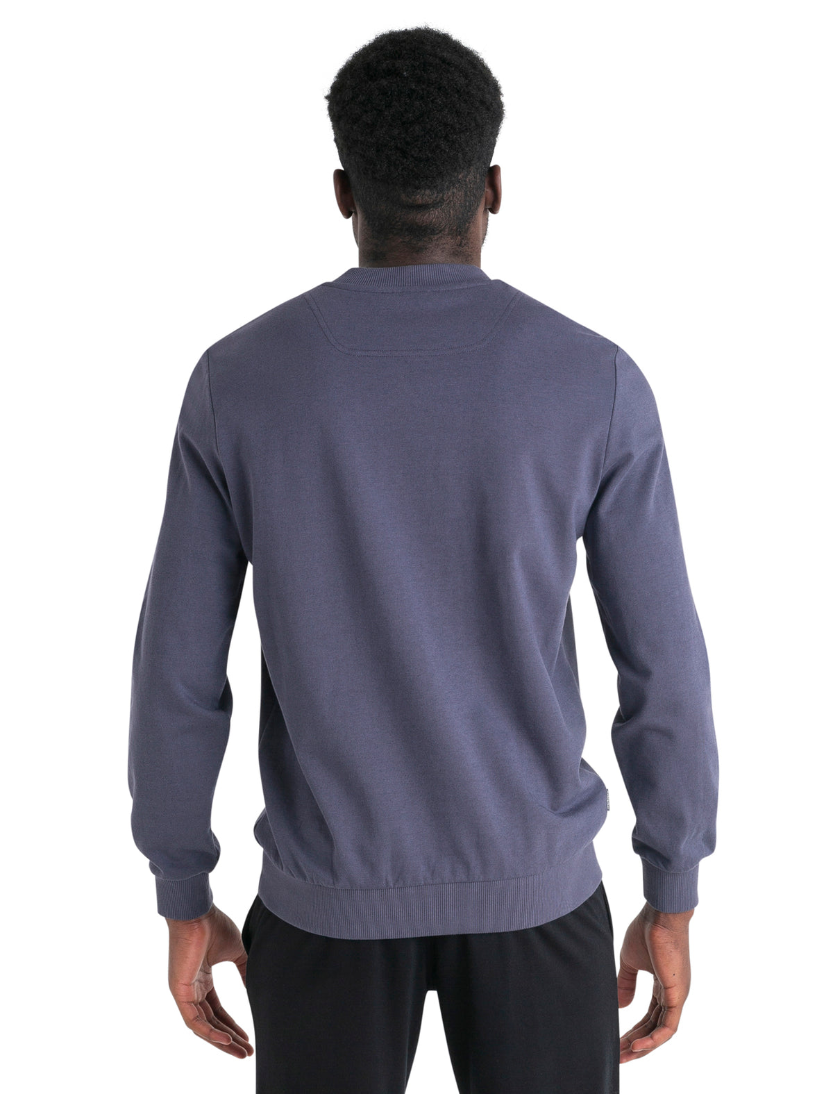 Men's Central Long Sleeve Sweatshirt Graphite - 2