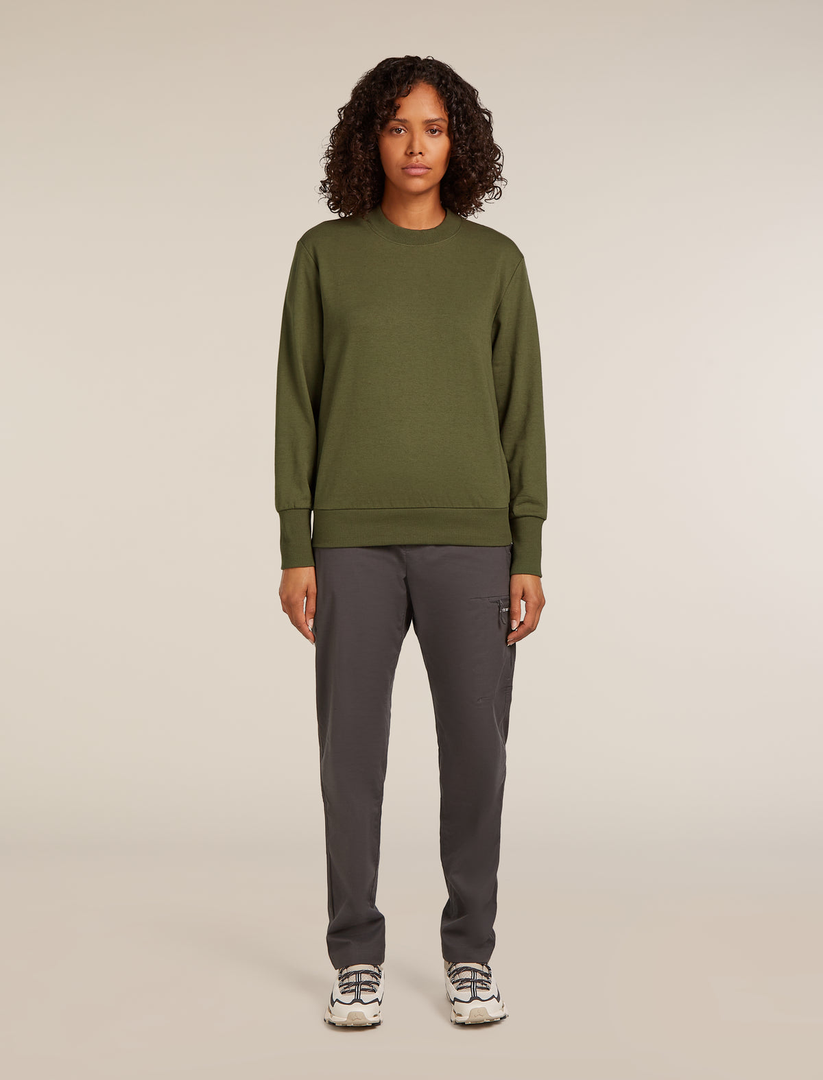 Women's Central Long Sleeve Sweatshirt Loden - 3