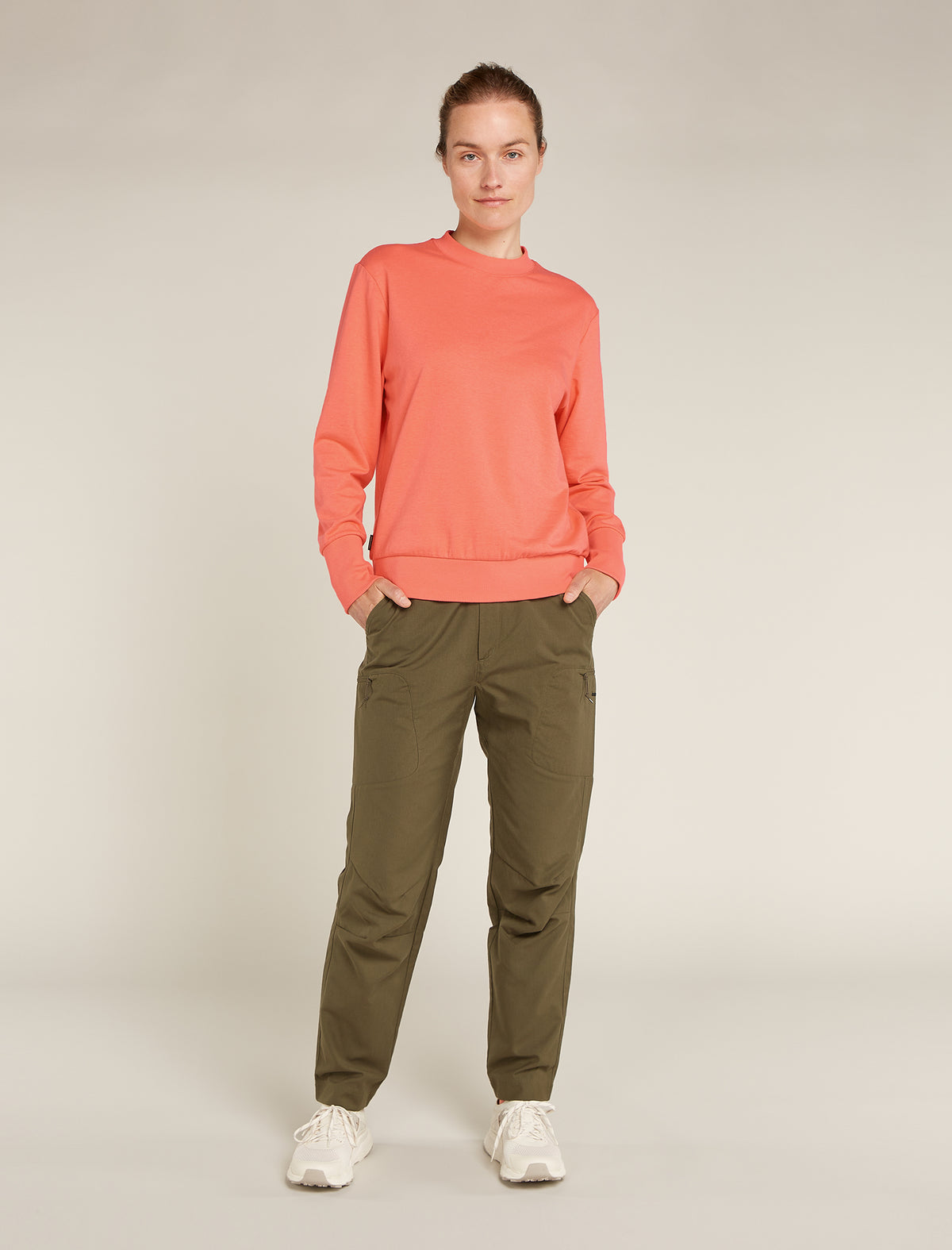 Women's Central Long Sleeve Sweatshirt Tang - 3