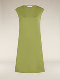 Women's Merino Granary Sleeveless Dress Olive - 7